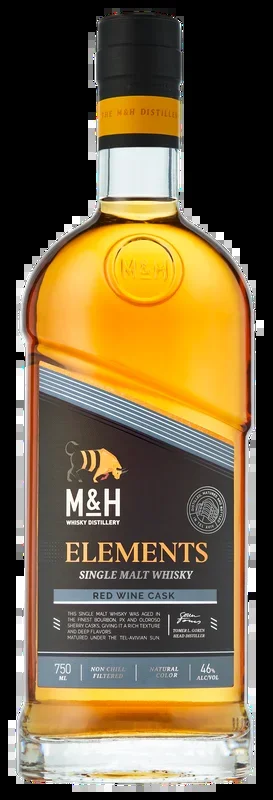 Milk & Honey Elements Red Wine Cask Israel Single Malt Whisky 750ml