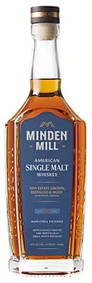 Minden Mill American Single Malt Whiskey 5 Yr 94 750ML