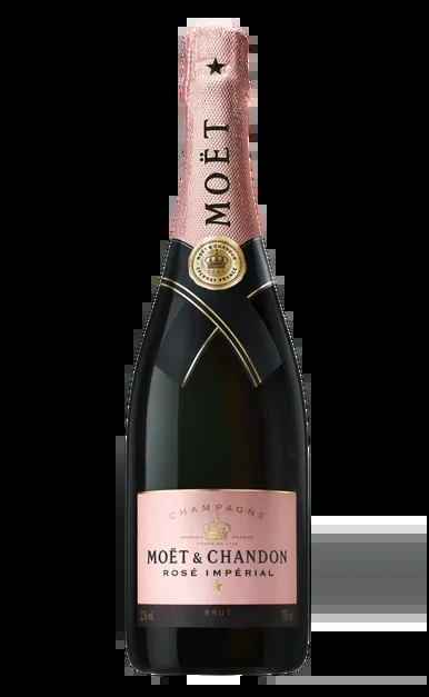 MOET & CHANDON CHAMPAGNE BRUT ROSE IMPERIAL 375ML