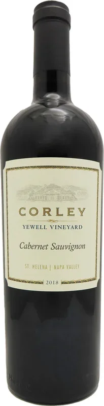 Monticello Corley Cabernet Sauvignon Yewell Vineyard 2018 750ml