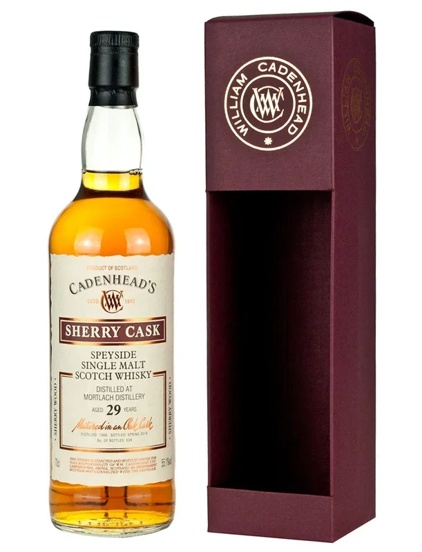 Mortlach 29 Year Old 1988 Cadenhead’s Sherry Cask
