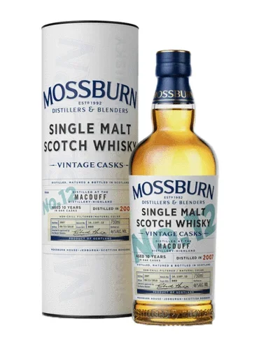 Mossburn Macduff Distillery 2008 Blended Malt Scotch Whisky