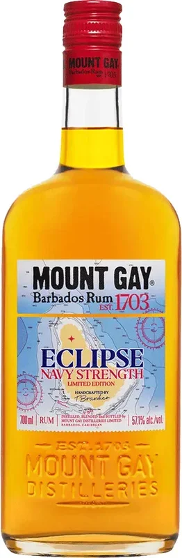Mount Gay Eclipse Gold Navy Strength Rum 700ml