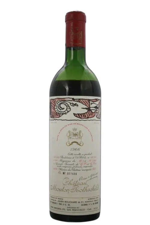 Mouton Rothschild (Low-Shoulder) – 1966 (750ml)