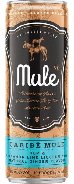 MULE 2.0 CARIBE MULE COCKTAIL 4X12OZ CAN