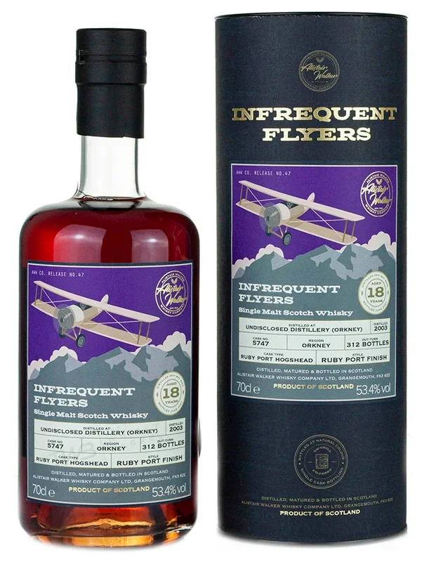 Mystery Malt Orkney 18 Year Old 2003 Infrequent Flyers