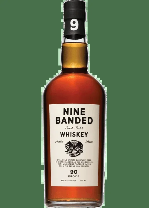 Nine Banded Small Batch 3 Year Old Whiskey