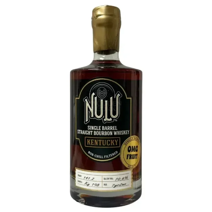 Nulu Single Barrel Bourbon ‘OMG Fruit’ Hazmat Proof 141.2