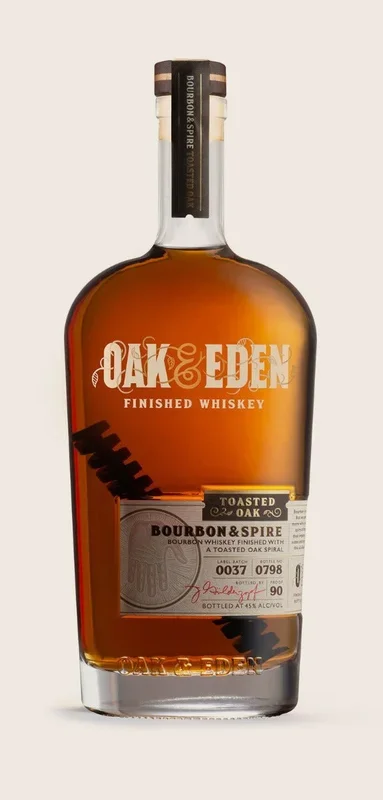 OAK & EDEN BOURBON & SPIRE TOASTED OAK TEXAS 750ML