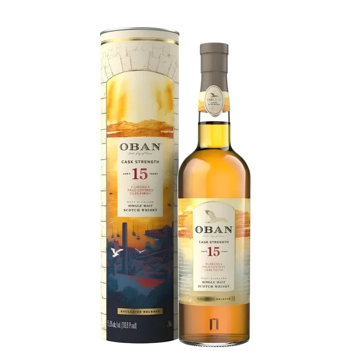 Oban 15 Yr Sherry Cask Finish Single Malt Scotch Whisky 750ml