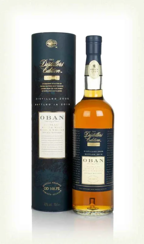 OBAN SCOTCH SINGLE MALT DISTILLERS EDITION 2005 BOTTLED 2019 750ML