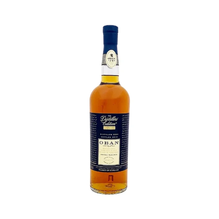 Oban Single Malt Scotch The Distillers Edition Double Matured Whiskey