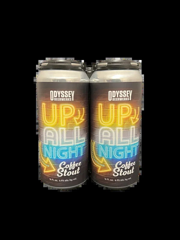 Odyssey Up All Night Coffee Stout 4 Pack Cans