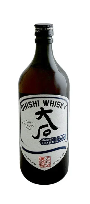 OHISHI WHISKY BRANDY CASK 10YR 84.4PF JAPAN 750ML