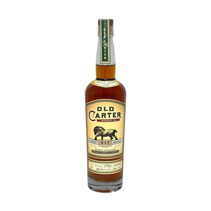 Old Carter Small Batch Straight Bourbon Whiskey Batch No. 10