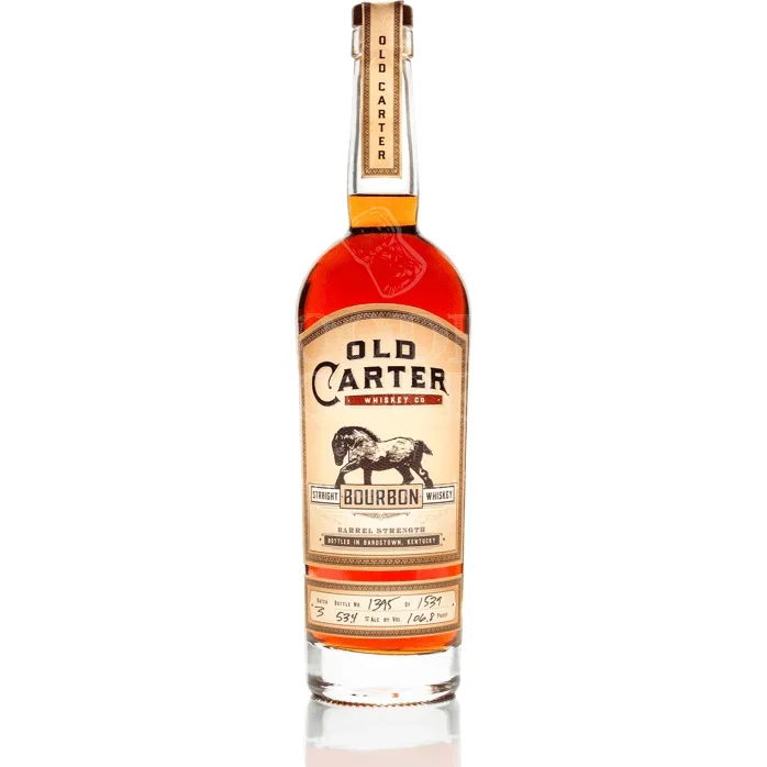 Old Carter Straight American Whiskey Batch #9 132.8 Proof