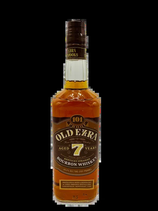 Old Ezra Brooks 7 Years Old Barrel Strength Kentucky Straight Bourbon Whiskey 750ml