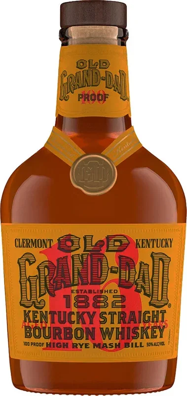 Old Grand Dad High Rye Mash 16 Year Old Bourbon 750ml