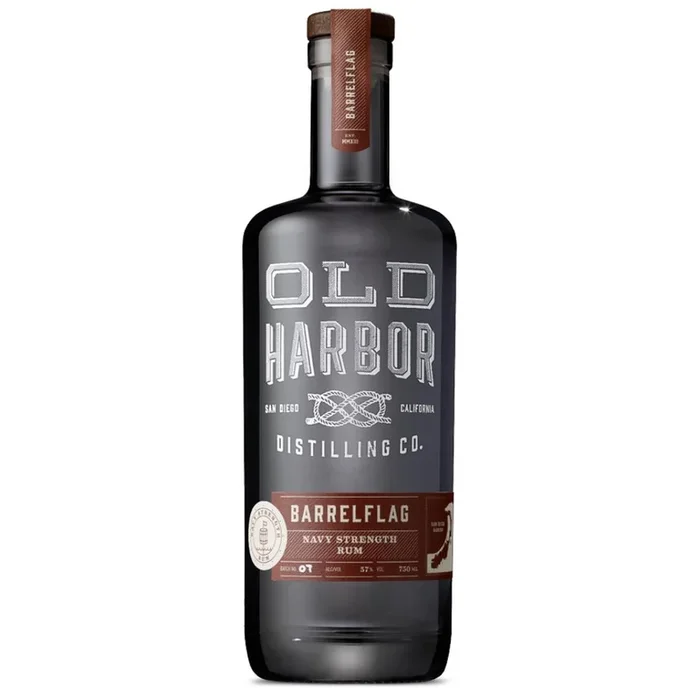 Old Harbor Barrelflag Navy Strength Rum