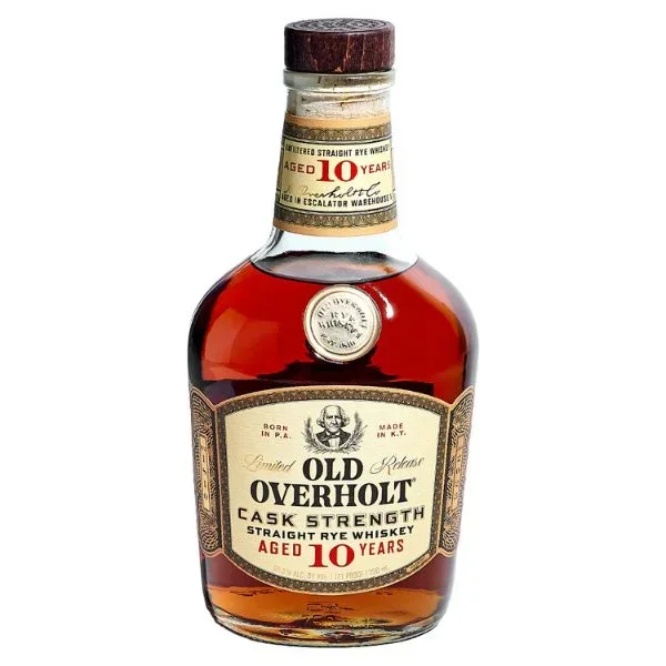 Old Overholt Extra Aged Rye Whiskey 10 Year Old
