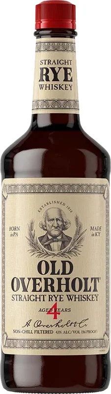Old Overholt Rye 4 Year Old 750ml