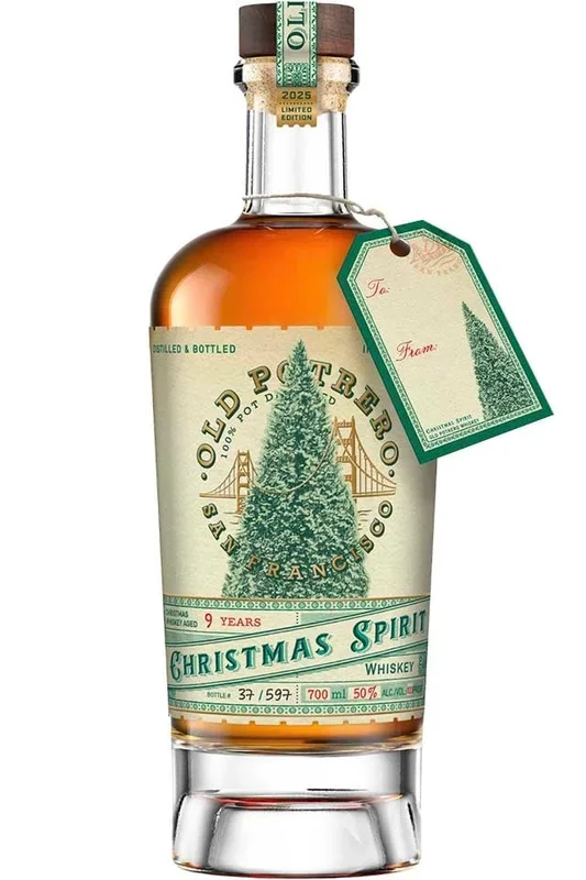Old Potrero 9 Year Old Christmas Spirit Whiskey