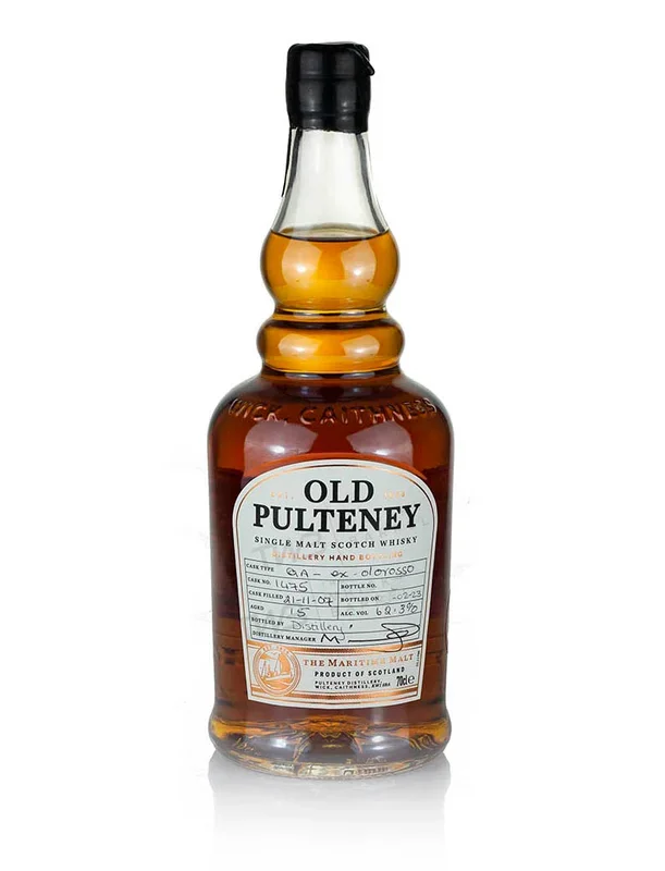 Old Pulteney 15 Year Old 2007 Single Oloroso Sherry Cask