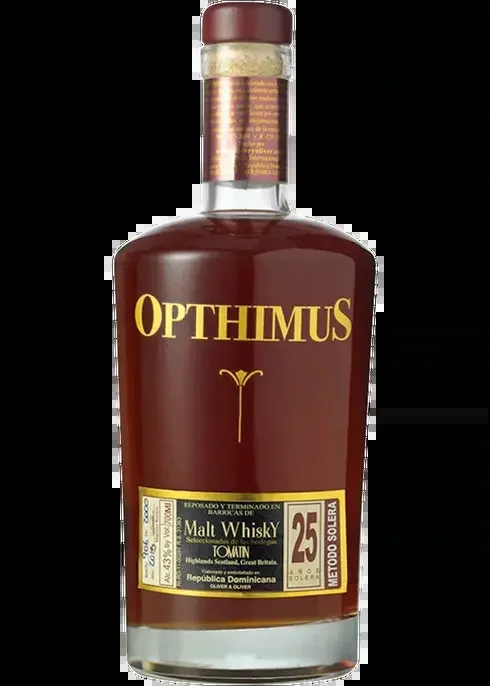 Opthimus 25 Year Old Rum 750ml