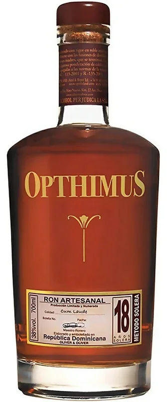Opthimus Rum 18 Year Old 750ml