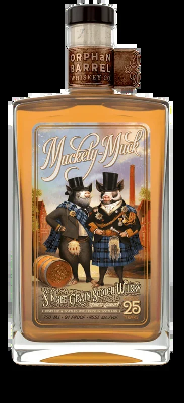ORPHAN BARREL SCOTCH SINGLE GRAIN MUCKETY MUCK 25YR 750ML