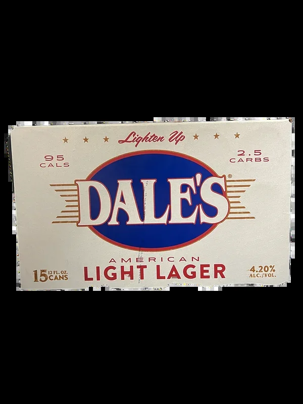 Oskar Blues Dales American Light Lager 15 Pack Cans