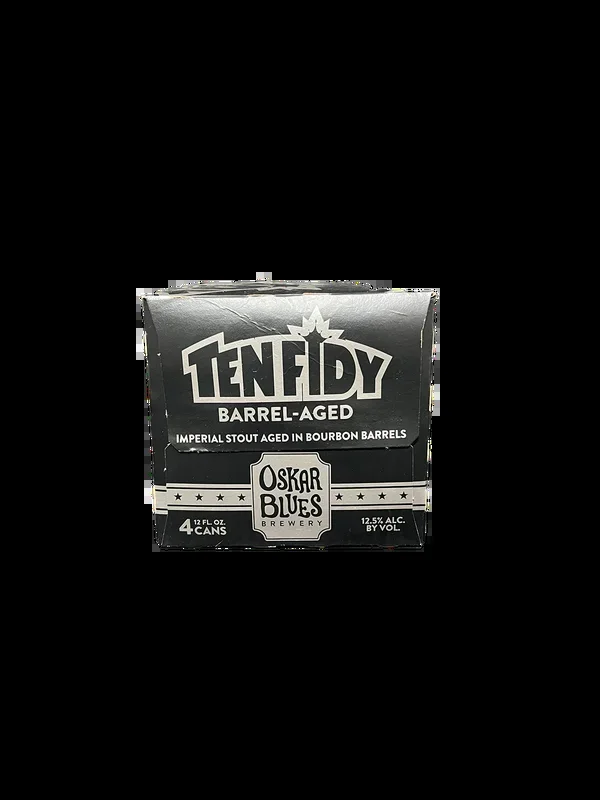 Oskar Blues Ten Fidy Barrel Aged Stout 4 Pack Cans