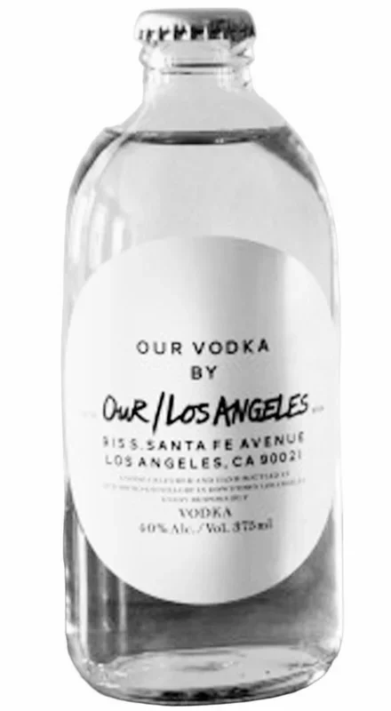 OUR VODKA BY OUR LOS ANGELES VODKA CALIFORNIA 375ML