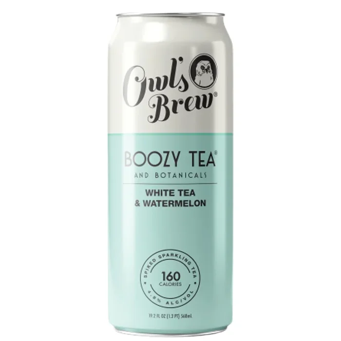 Owls Brew Boozy Tea White Watermelon 12 Pack