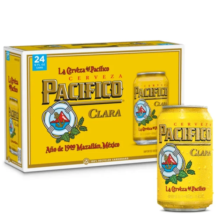 Pacifico Clara 24pk Can 12oz