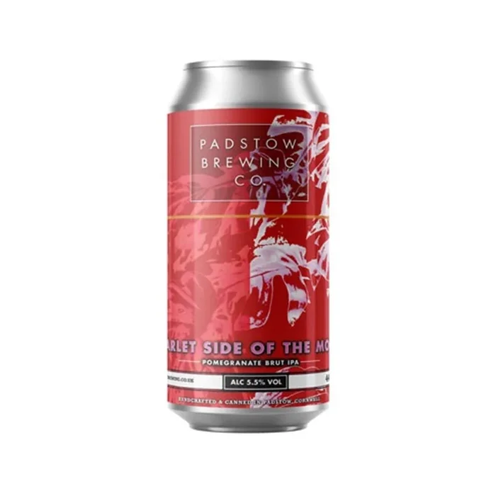 Padstow Scarlet Side of the Moon Pomegranate Brut IPA 440ml