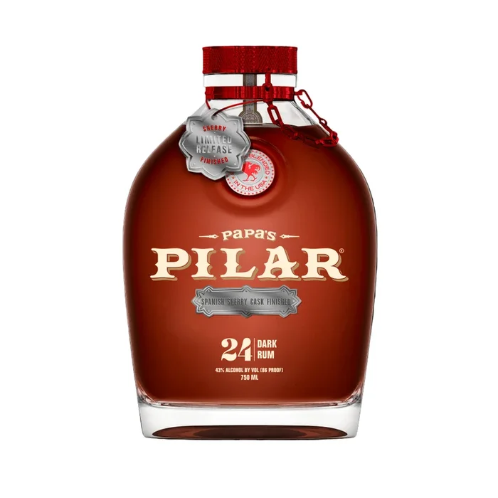 PAPAS PILAR RUM DARK FINISHED IN SPANISH SHERRY CASK 24YR 750ML