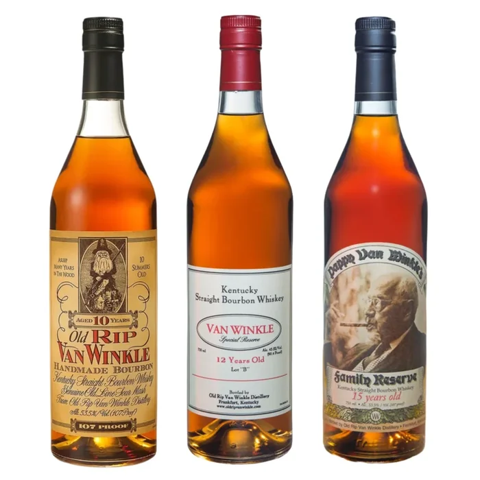 Pappy Van Winkle’s 10 Year & 12 Year & 15 Year Bundle