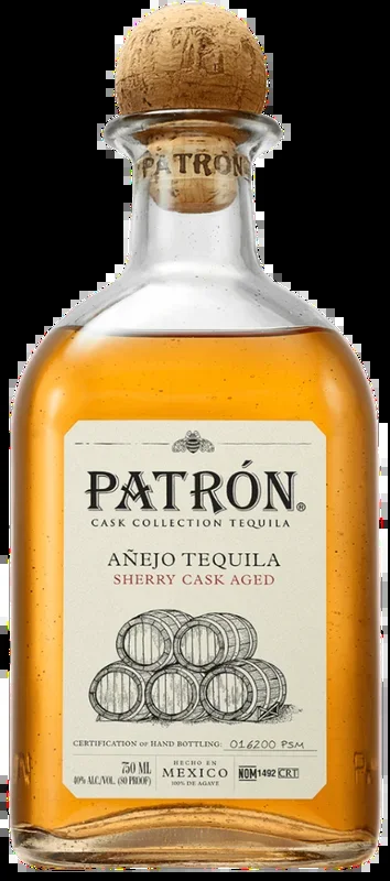 PATRON TEQUILA ANEJO CASK COLLECTION SHERRY CASK AGED 750ML