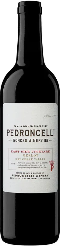 Pedroncelli Merlot Eastside 2022 750ml