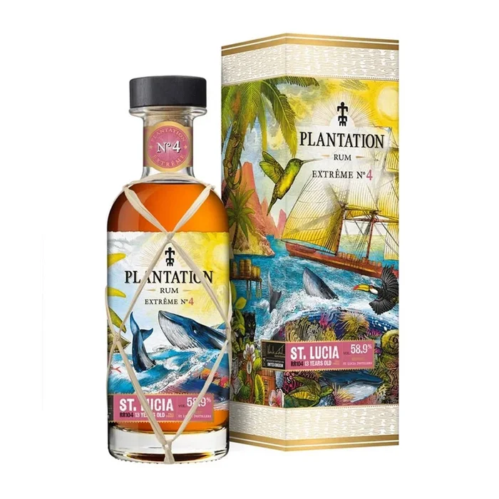 Plantation St Lucia 2007 Extreme No.4 13 Year Old Rum 70cl