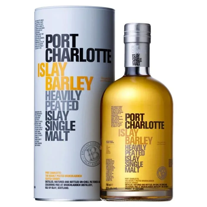 Port Charlotte Islay Barley Heavly Peated Single Malt Scotch Whiskey | 700ML