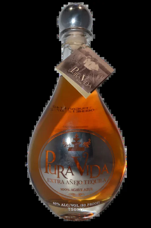 PURA VIDA TEQUILA EXTRA ANEJO 750ML
