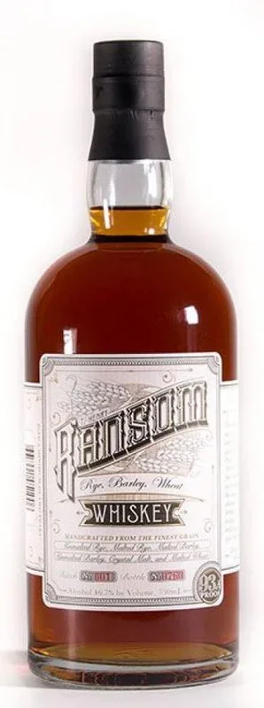 Ransom Rye, Barley, Wheat Whiskey 750ml