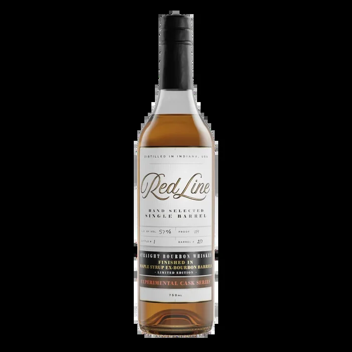 Red Line Maple Syrup Cask Finish Straight Bourbon Whiskey 750ml