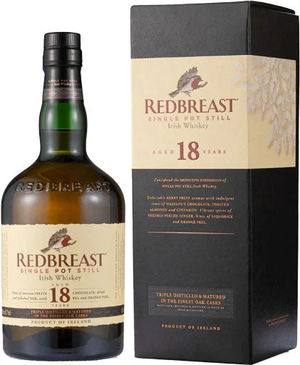Redbreast 18 Year Old Single Pot Still Irish Whiskey 750ml