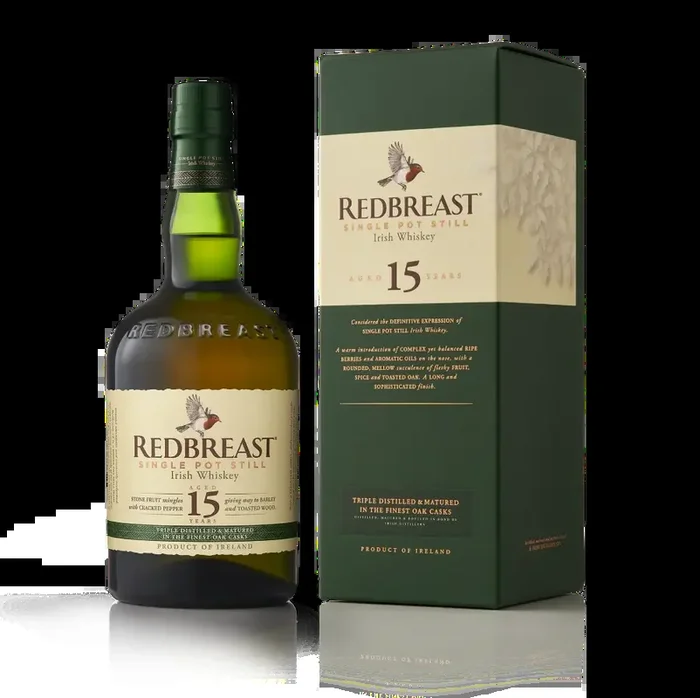 REDBREAST POT STILL IRISH WHISKEY 15YR 750ML