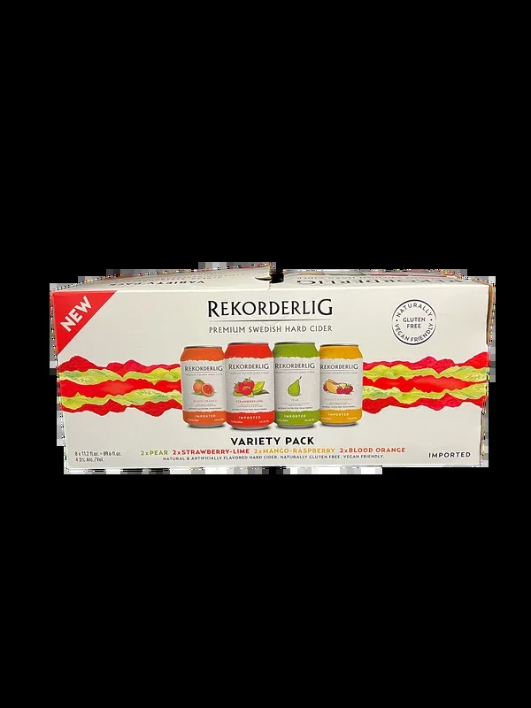 Rekorderlig Hard Cider Variety 8 Pack Cans