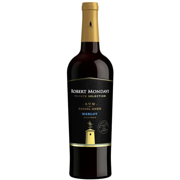 Robert Mondavi Private Selection Merlot Aged In Rum Barrels Monterey County
