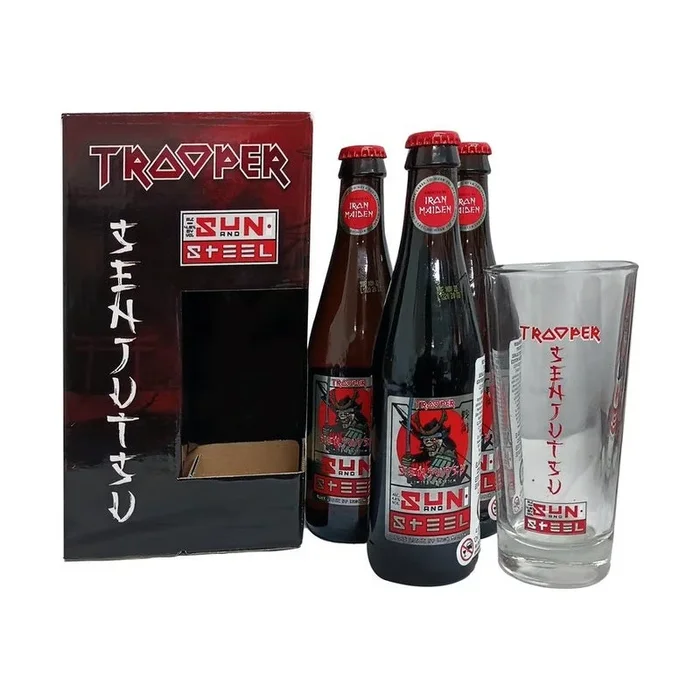 Robinsons Trooper Iron Maiden Sun & Steel Senjutsu 3-Pack w/Glass